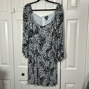 Black and white Scoop dress XXL -20